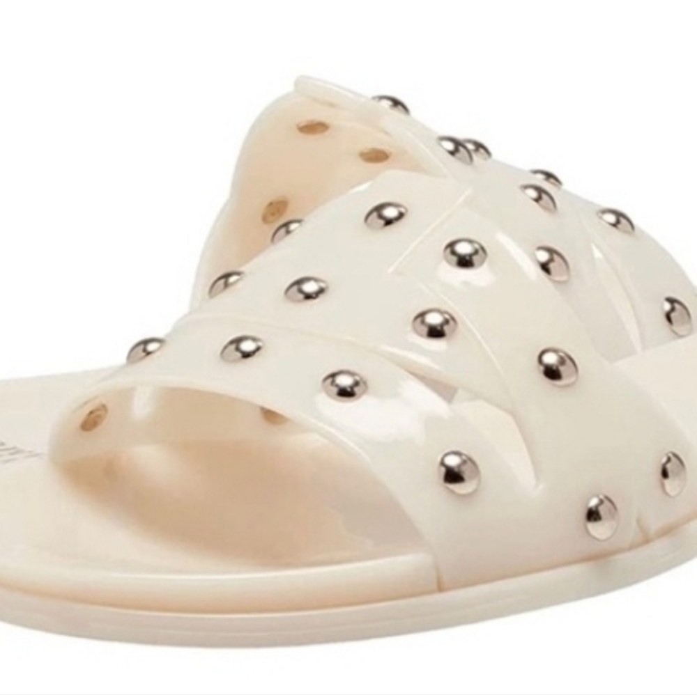 Vince Camuto Womens Emelon Jelly Sandal Slide Creamy White NIB Size 9 & 7